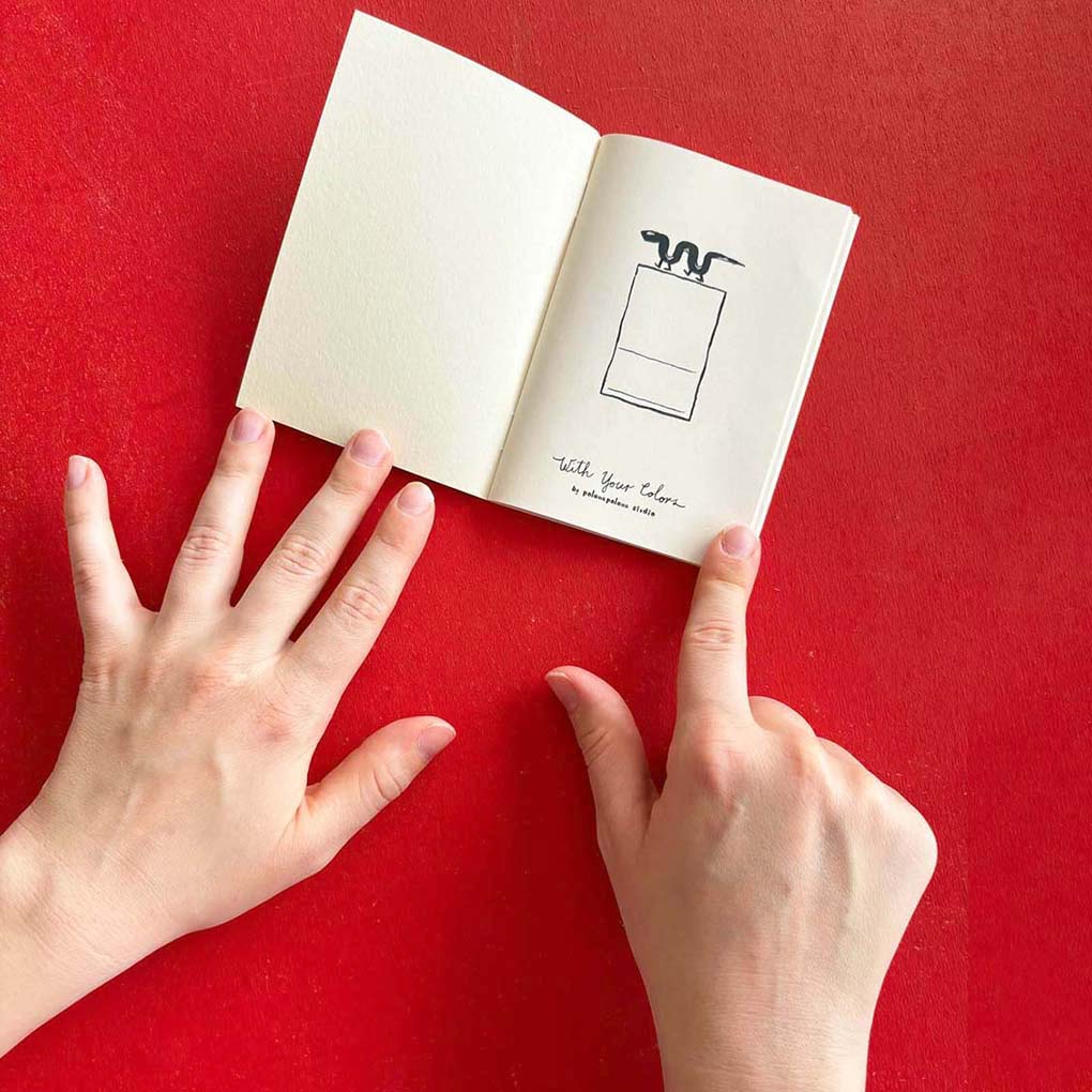 ROMAN TIDBITS, typography inspired notebook XS