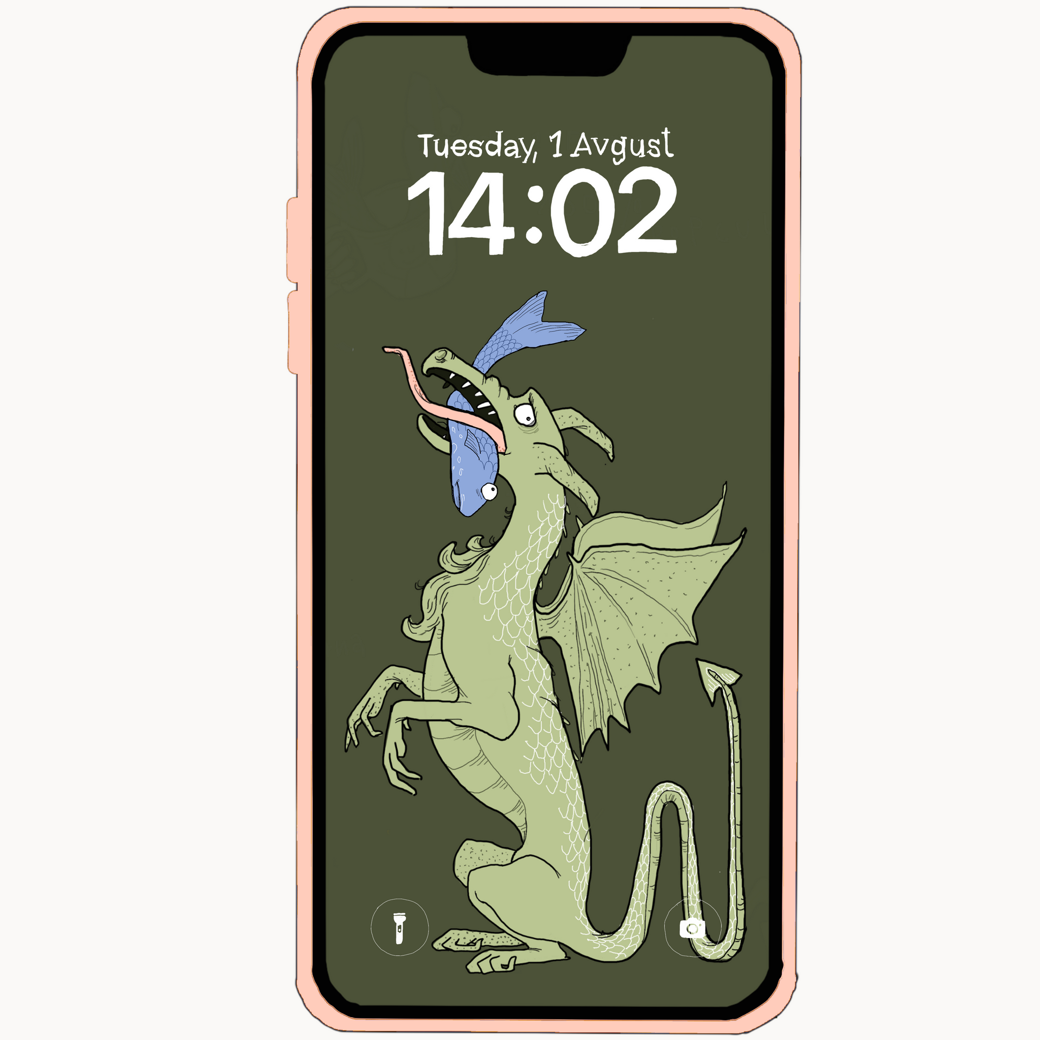 The Ljubljana dragon, PolonaPolona x IKA, wallpaper