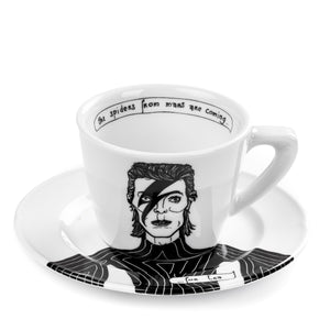 the glam rocker, cappuccino set