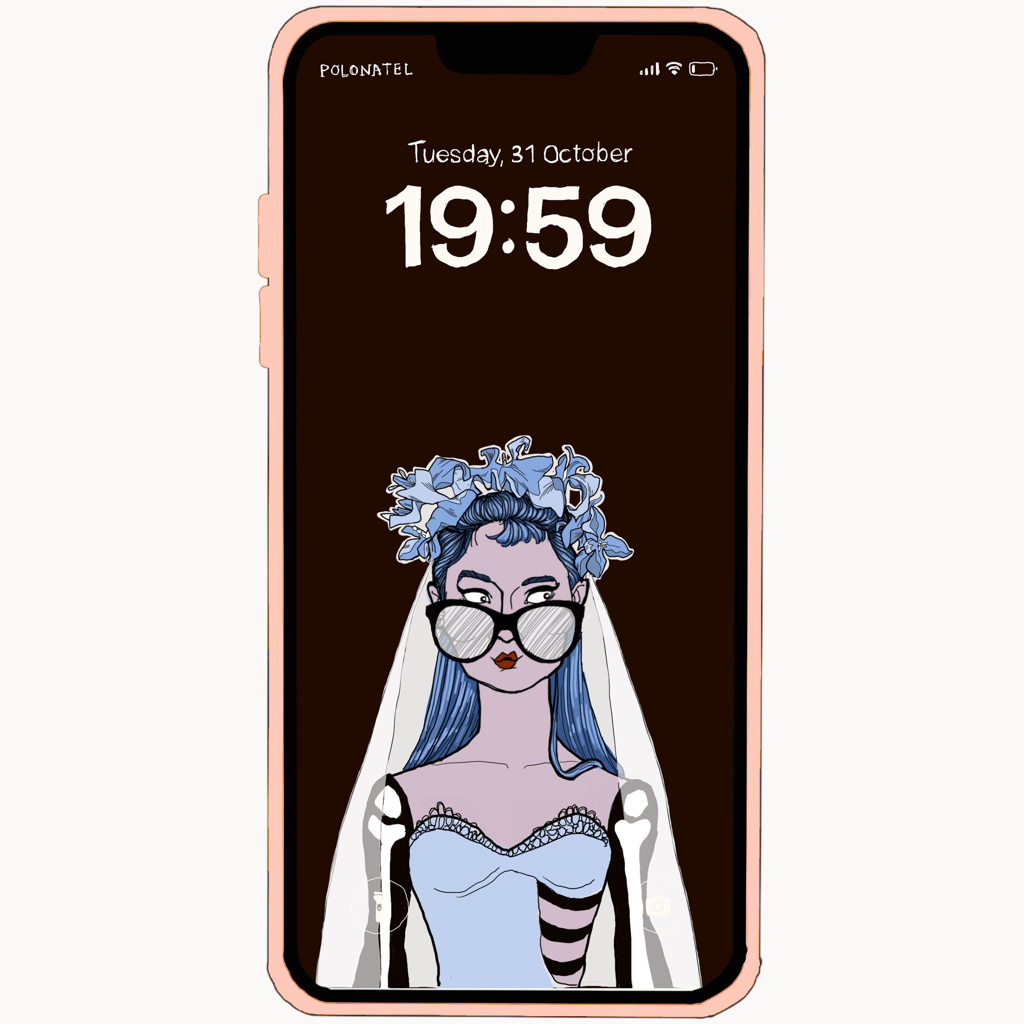 the fair bride, Halloween wallpaper