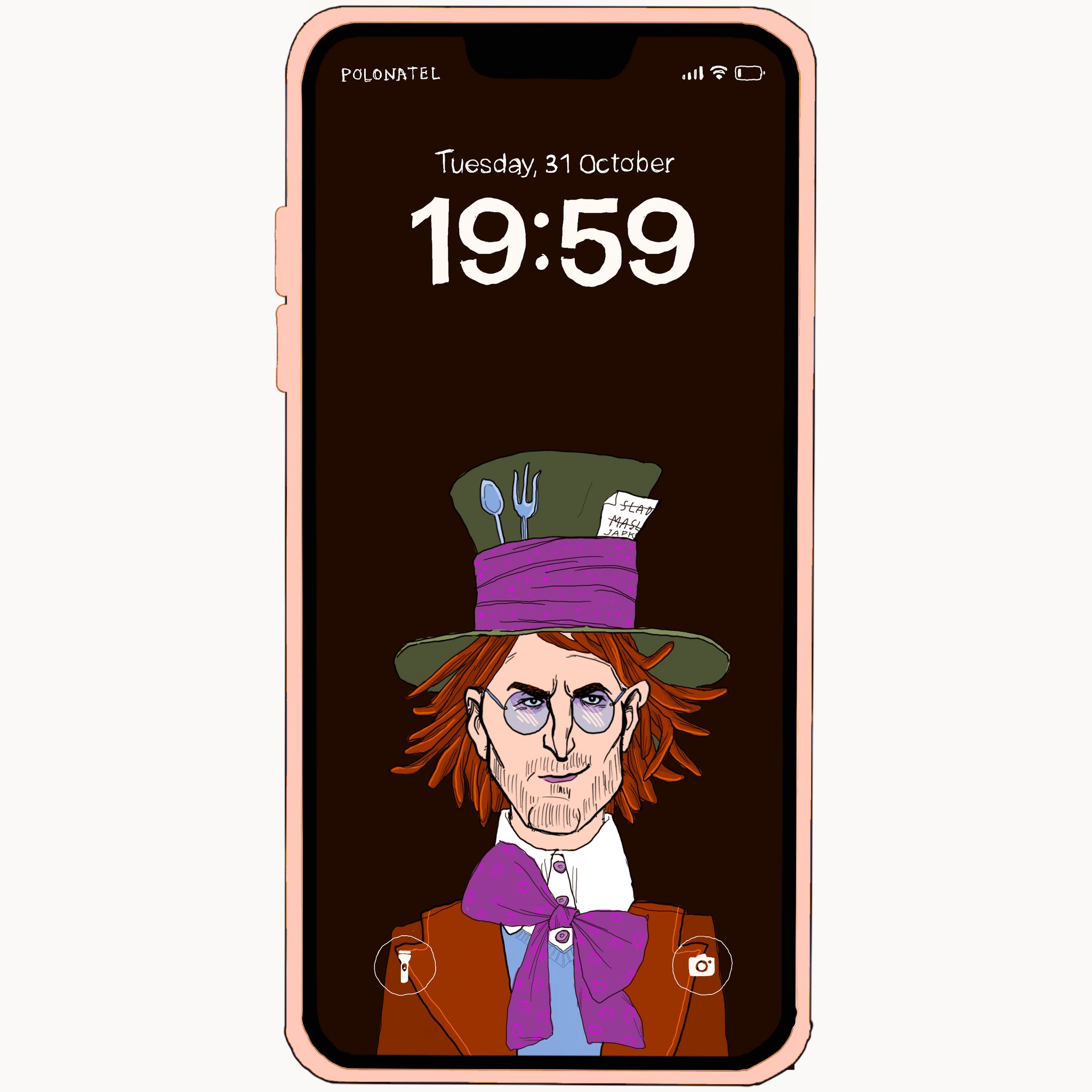 the mad salesman, Halloween wallpaper