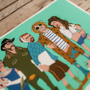 All together now, limited edition print PolonaPolona PRINT -40