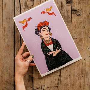 Frida in Lavender, limited edition print PolonaPolona PRINT -40